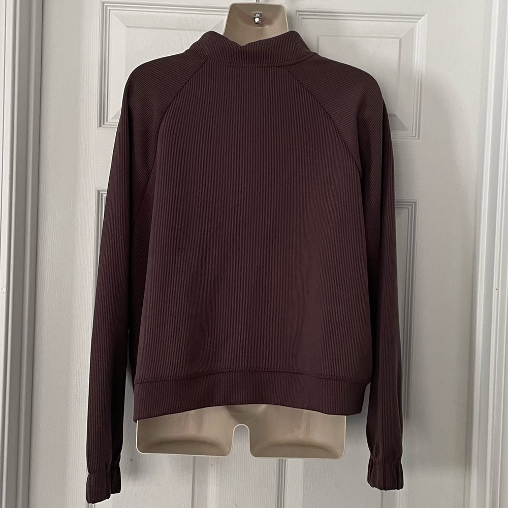 All in Motion Women's Brown Ribbed Jacket - Picture 2 of 3